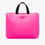 Prada Fuchsia Medium Padded Nylon Tote Bag