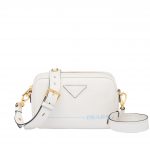 Prada White Mirage Shoulder Bag