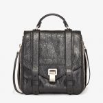 Proenza Schouler Black PS1+ Zip Backpack Bag