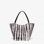 Proenza Schouler Black:White Tie Dye L Tote Bag