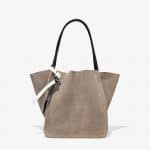 Proenza Schouler Dark Taupe Suede L Tote Bag