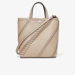 Proenza Schouler Light Taupe Mini Grain Small Hex Tote Bag