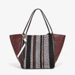 Proenza Schouler White/Black Mix Woven Extra Large Tote Bag