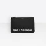 Balenciaga Black/White Ville Pouch M Bag