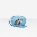 Balenciaga Turquoise Kitten Everyday Camera Bag XS