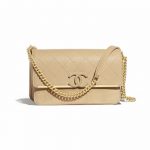 Chanel Beige Lady Coco Small Flap Bag