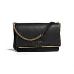 Chanel Black Lady Coco Large Flap Bag