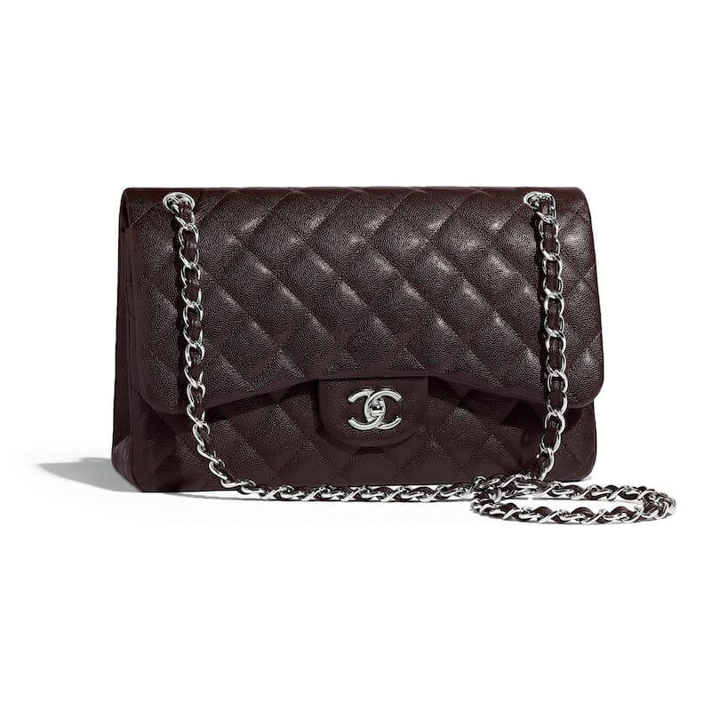 Chanel Brown Classic Jumbo Flap Bag