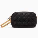 Dior Black Lambskin Diorquake Clutch Bag