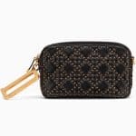 Dior Black Studded Lambskin Diorquake Clutch Bag