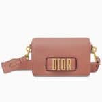 Dior Pink Calfskin Dio(r)evolution Flap Bag