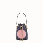 Fendi Blue Stamp Patch Mini Mon Tresor Bag