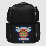 Gucci Black Nylon 80s Large Backpack Bag