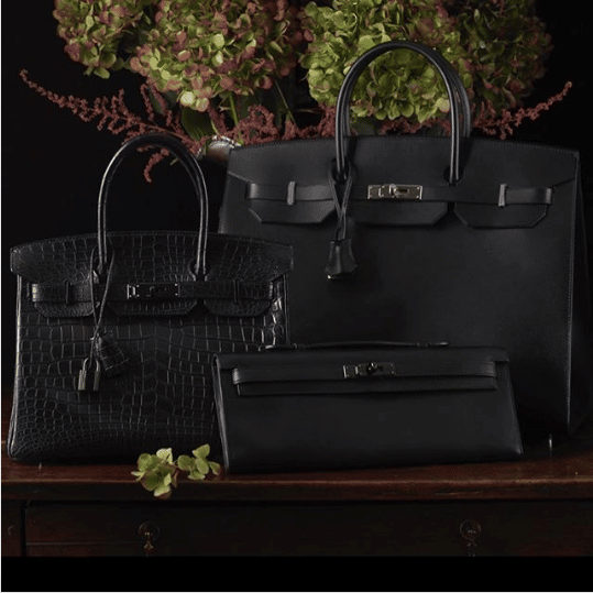 Hermes Black Bags