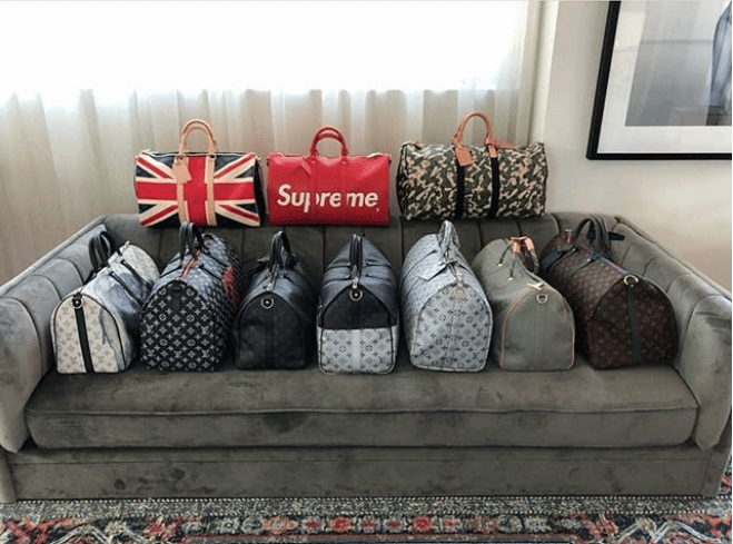 Louis Vuitton x Supreme Keepall Bandoulière Bags - Spotted Fashion