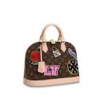 Louis Vuitton Monogram Patches Alma PM Bag