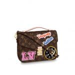 Louis Vuitton Monogram Patches Pochette Metis Bag