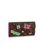 Louis Vuitton Monogram Patches Sarah Wallet