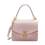 Mulberry Icy Pink Small Classic Grain Harlow Satchel Bag
