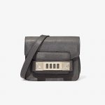 Proenza Schouler Asphalt Grey PS11 Mini Crossbody Bag