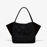 Proenza Schouler Black Macramé L Tote Bag