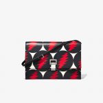 Proenza Schouler Black/Red Grateful Dead Small Lunch Bag