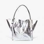 Proenza Schouler Silver Extra Large Metallic Tote Bag