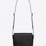 Saint Laurent Black Eel/Leather Betty Satchel Bag