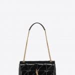 Saint Laurent Black Patent Jamie Medium Bag