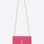 Saint Laurent Pink Kate Medium with Tassel Bag