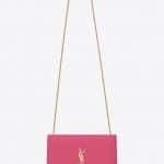 Saint Laurent Pink Kate Medium with Tassel Bag