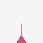 Saint Laurent Pink Pyramid Box Bag