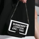 Burberry Black Logo Flap Bag - Spring 2019