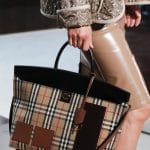 Burberry Brown Check Tote Bag - Spring 2019