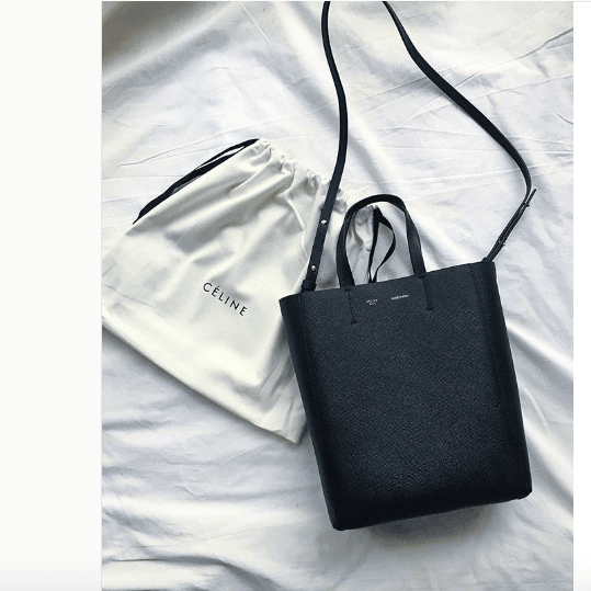 2015 Old Celine by Phoebe Philo White Leather Ring Bag