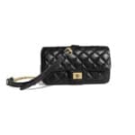 Chanel Black 2.55 Reissue Waist Bag