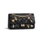 Chanel Black Lucky Charm 2.55 Reissue Size 225 Bag