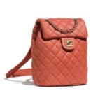 Chanel Orange Urban Spirit Mini Backpack Bag