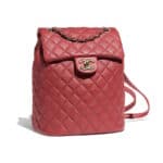 Chanel Red Urban Spirit Small Backpack Bag