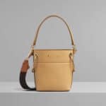 Chloe Bleached Brown Mini Roy Bucket Bag