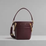 Chloe Burnt Brown Mini Roy Bucket Bag