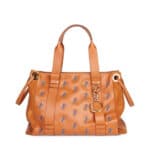 Chloe Caramel Horse Embroidered Tao Tote Bag