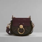 Chloe Deep Forest Embroidered Small Tess Bag