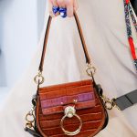 Chloe Sepia Brown Crocodile Tess Bag - Spring 2019