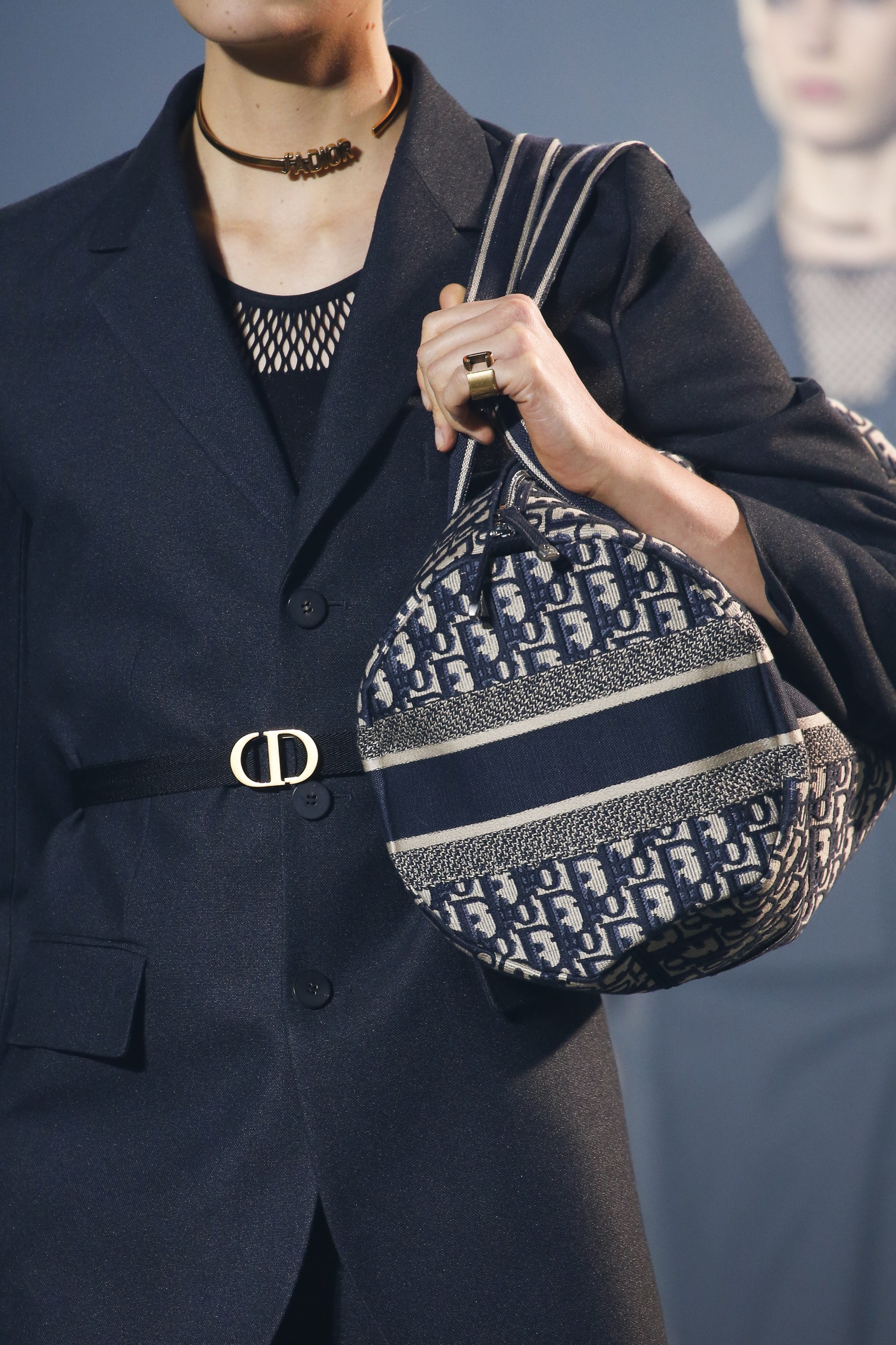 dior oblique duffle bag