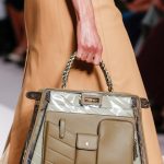 Fendi Beige PVC/Leather Peekaboo Defender Bag - Spring 2019