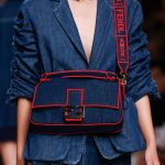 Fendi Blue Denim Baguette Bag - Spring 2019