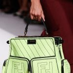 Fendi Light Green Peekaboo Defender Bag - Spring 2019