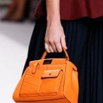 Fendi Orange Mini Peekaboo Bag - Spring 2019