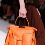 Fendi Orange Peekaboo Bag - Spring 2019